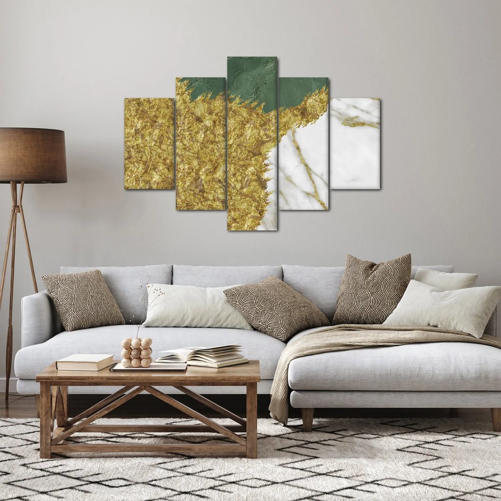 Kép - Zöld márvány N⁰2 (150x105 cm)