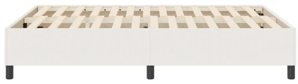 Boxspring Ágy Krém 140x200 cm Corduroy Szövet