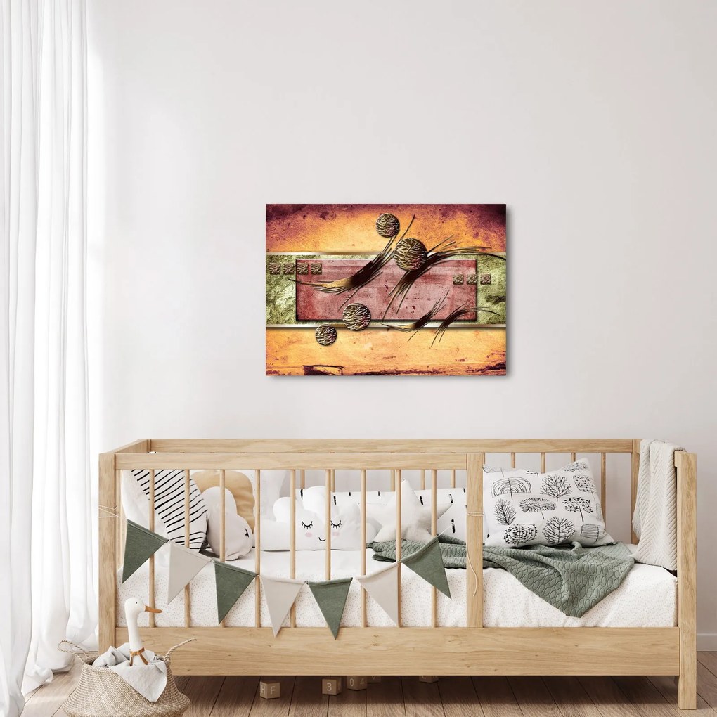 Absztrakt kép (70x50 cm)