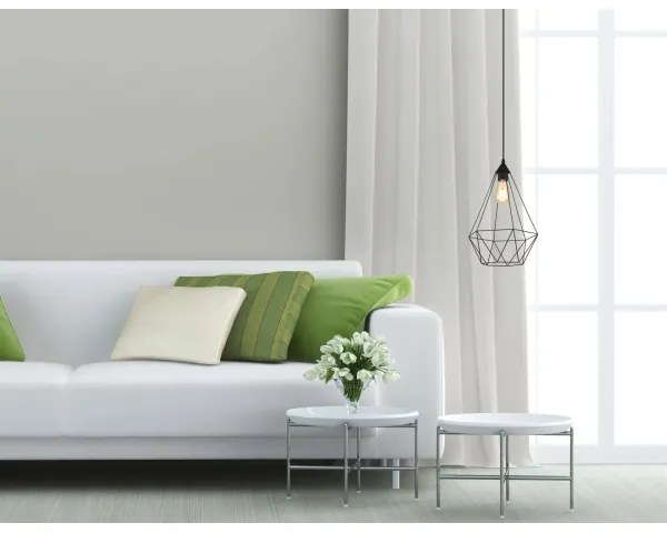 Globo 15745H1 - Csillár zsinóron ZACHARY 1xE27/60W/230V átm. 30 cm