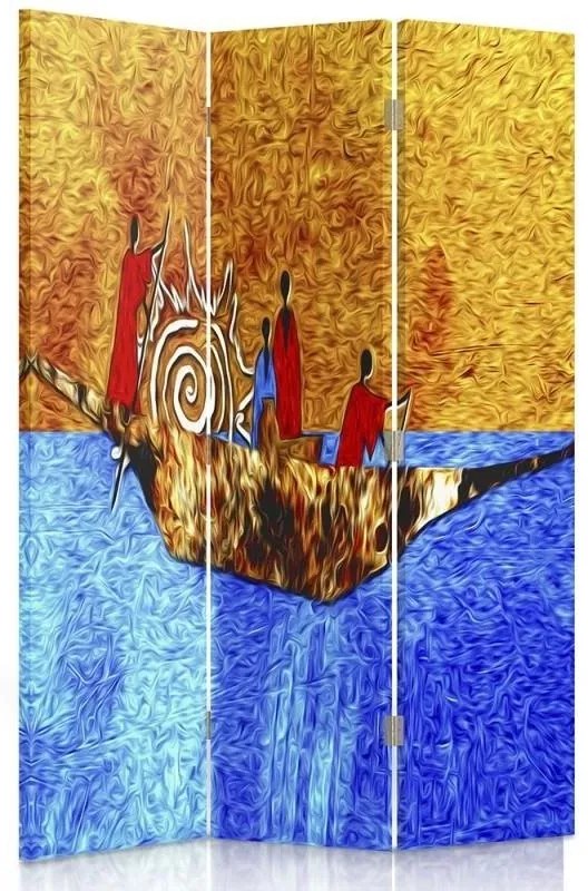 Gario Paraván Hajós utazás Méret: 110 x 170 cm, Kivitelezés: Klasszikus paraván