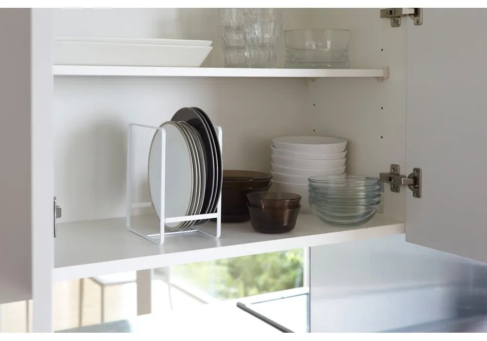 Tower fehér tányértartó állvány - Yamazaki