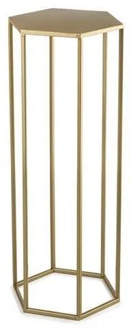 Virágállvány 70x24 cm arany színben