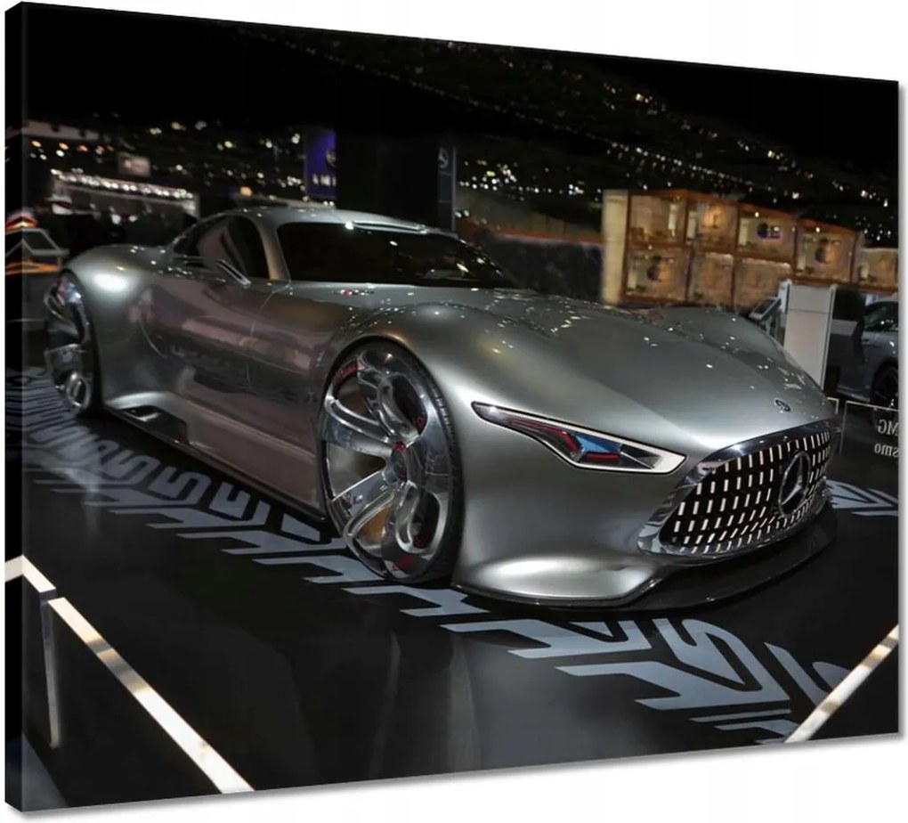 Vászonkép 50x40 Futurisztikus Mercedes