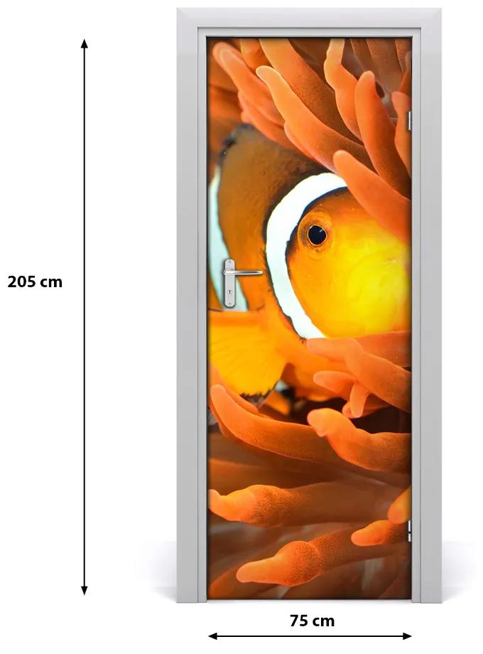 Ajtóposzter Nauti Fish 95x205 cm