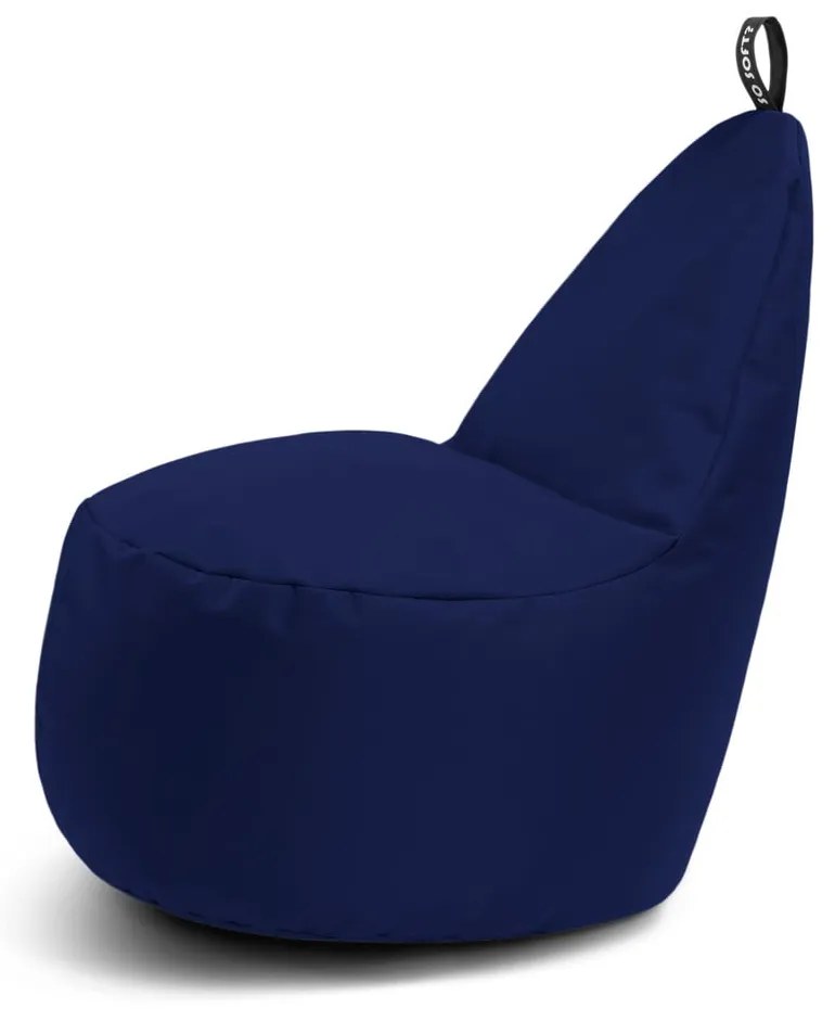Sötétkék gyerek babzsákfotel Lull M – So Soft?