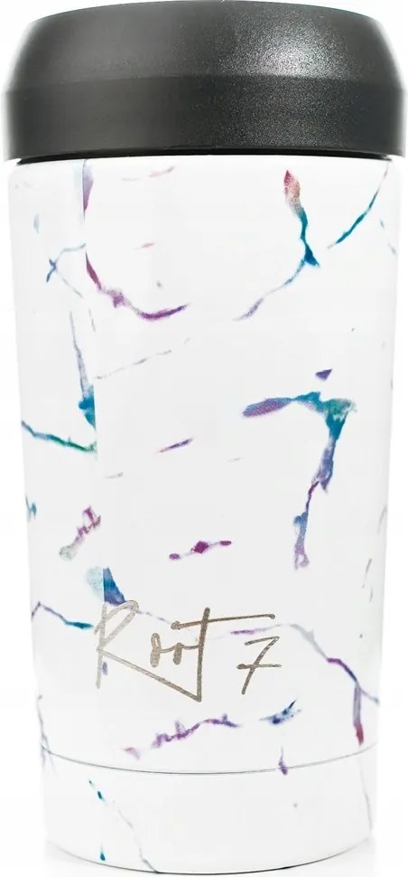 Termosz Bögre Rozsdamentes Acél Kávé Tea Utazó 360ml Root7