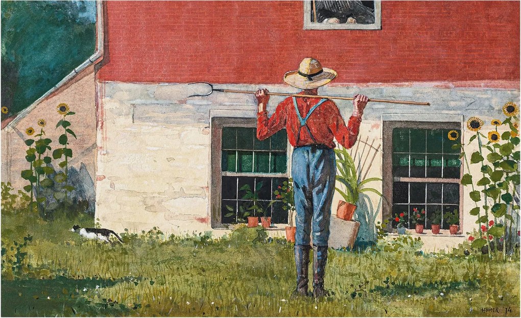 Dekoratív fotótapéta falra Könnyű összeszerelés Vidéki jelenet 416x254 Ragasztó