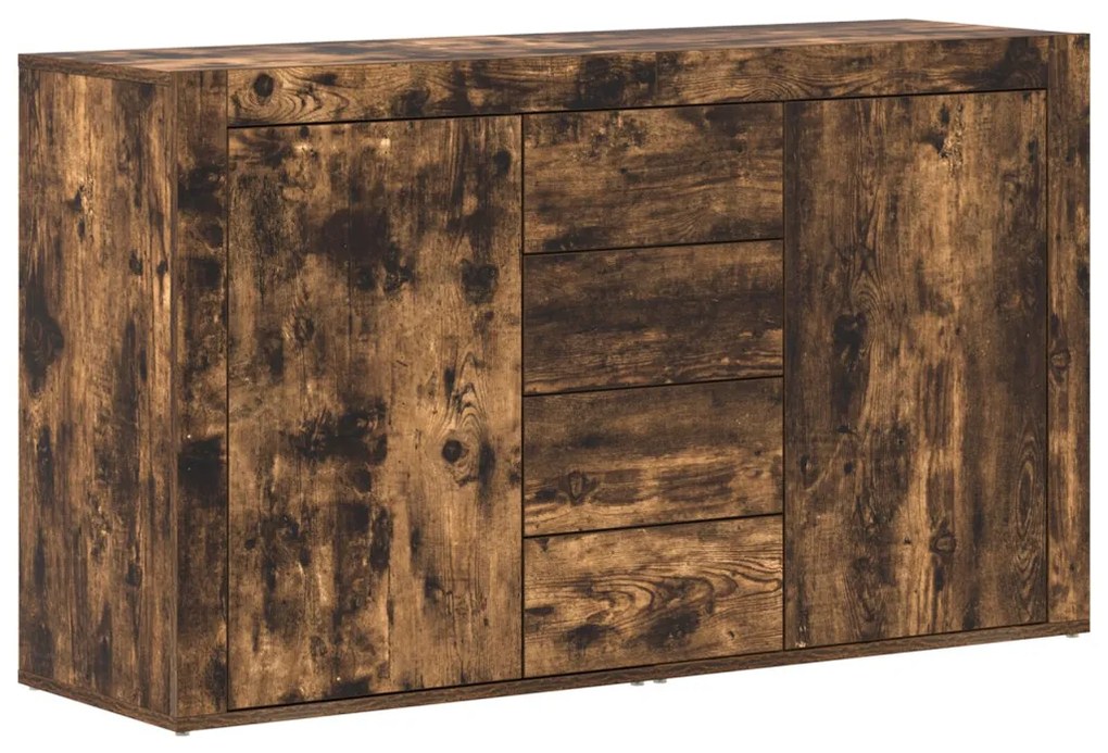 Széfdoboz Füstölt tölgy Szerelt fa 120 x 36 x 69 cm Széfdoboz