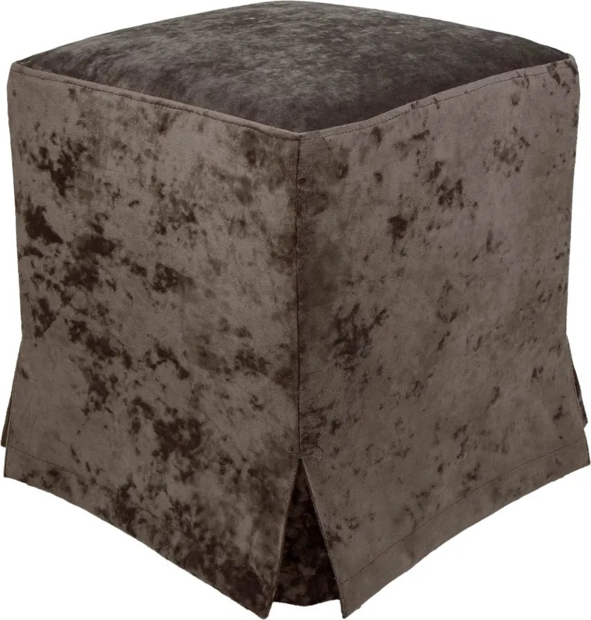 Cube puff huzat - E60 - barna szövet R