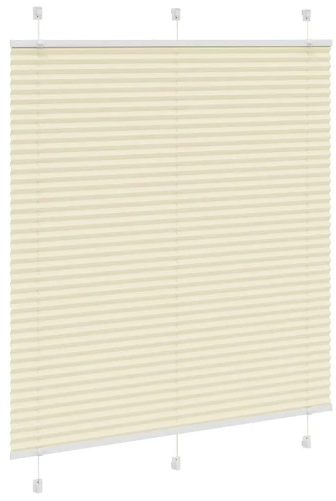 pliszírozott redőny krém 115x150 cm szövetszélesség 114,4 cm