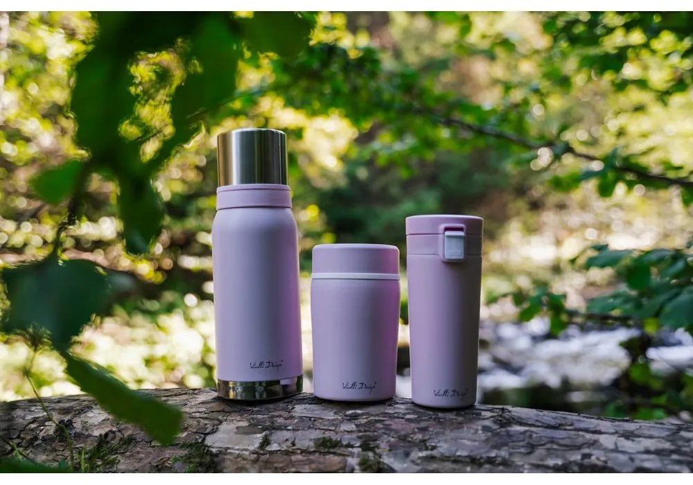 Fuori rózsaszín thermo utazóbögre, 400 ml - Vialli Design