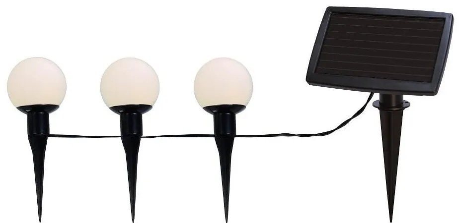 Globus kültéri napelemes LED fényfüzér, hosszúság 5 m - Star Trading