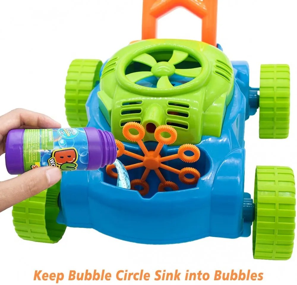 Lydaz Super Bubble Mower Buborék Fújó Játék Fűnyíró