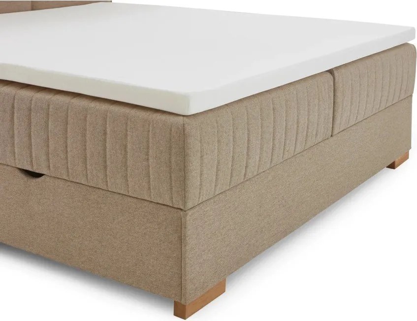 Kemény levehető huzatos hab topper fedőmatrac 90x200 cm – Meise Möbel