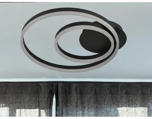 LED fényerőszabályozható mennyezeti lámpatest LED/55W/230V 3000-6500K + távirányító