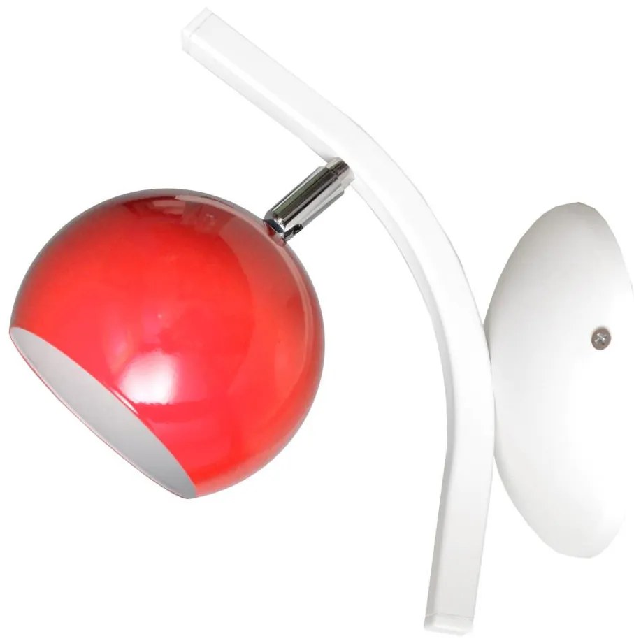 Spotlámpa MORRIS 1xE27/15W/230V piros