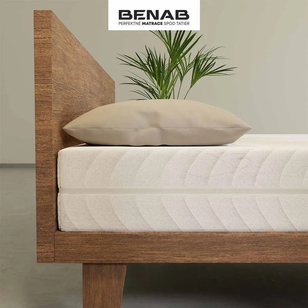 Kemény-közepes keménységű kétoldalas rugós matrac 90x200 cm Visco Sleep – BENAB