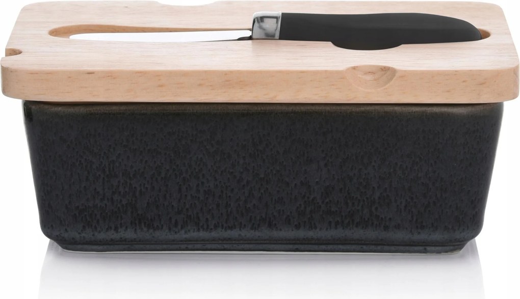 Vajtartó késsel Duka Warewood Fekete