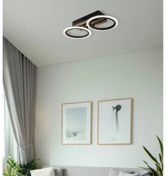 Globo 67360D2 - LED mennyezeti lámpatest BLEVINS 15W/230V 3000/4200/6000K