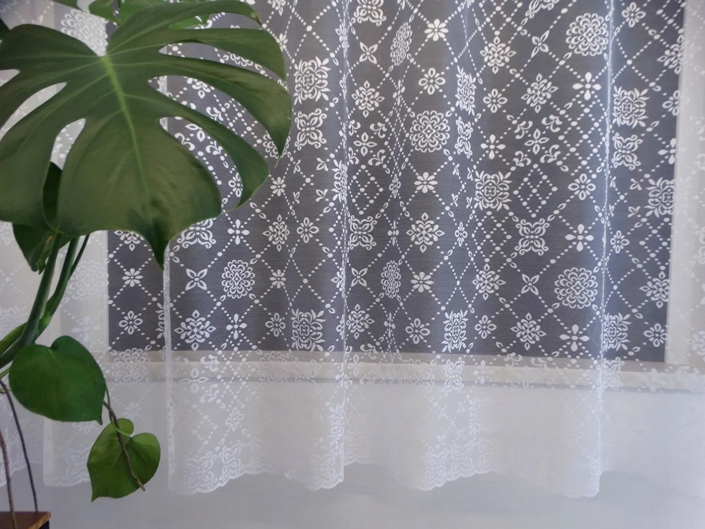 Mg Függöny 125/259 Fehér 200x180cm készre varrva Bt M