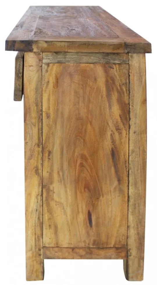 tömör mahagóni fa komód 75 x 30 x 65 cm