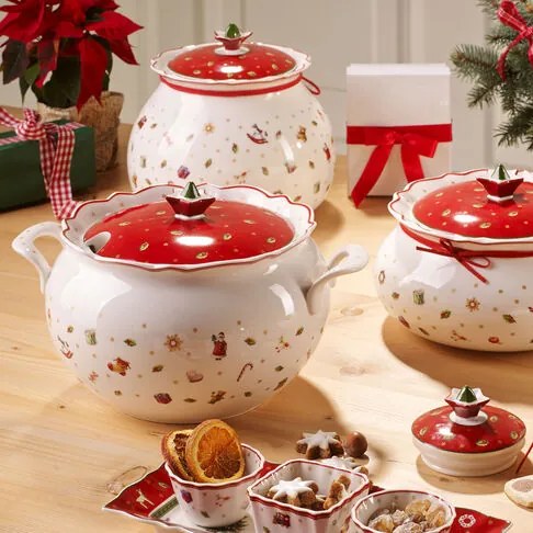 Karácsonyi füles levelestál, Toy's Delight kollekció - Villeroy & Boch