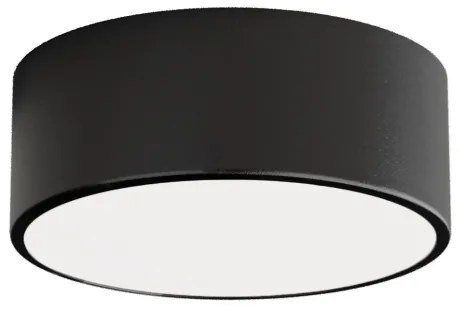 Fürdőszobai mennyezeti lámpa CLEO 1xE27/24W/230V átm. 20 cm fekete IP54