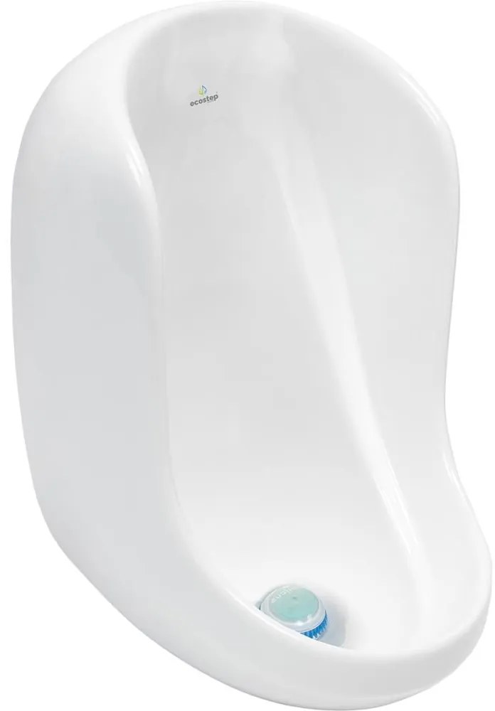 EcoStep 30013 - Vízmentes piszoár P10, kerámia/fehér