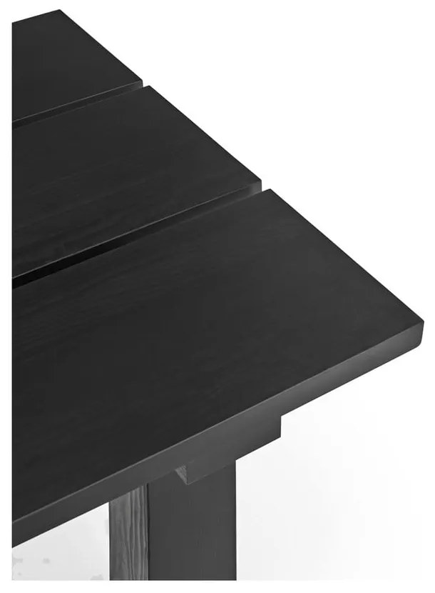 Étkezőasztal borovi fenyő asztallappal 100x260 cm Banda – Teulat