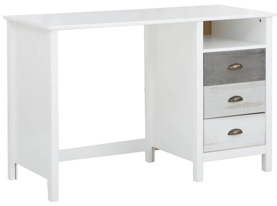 Salva fehér-szürke íróasztal - Støraa