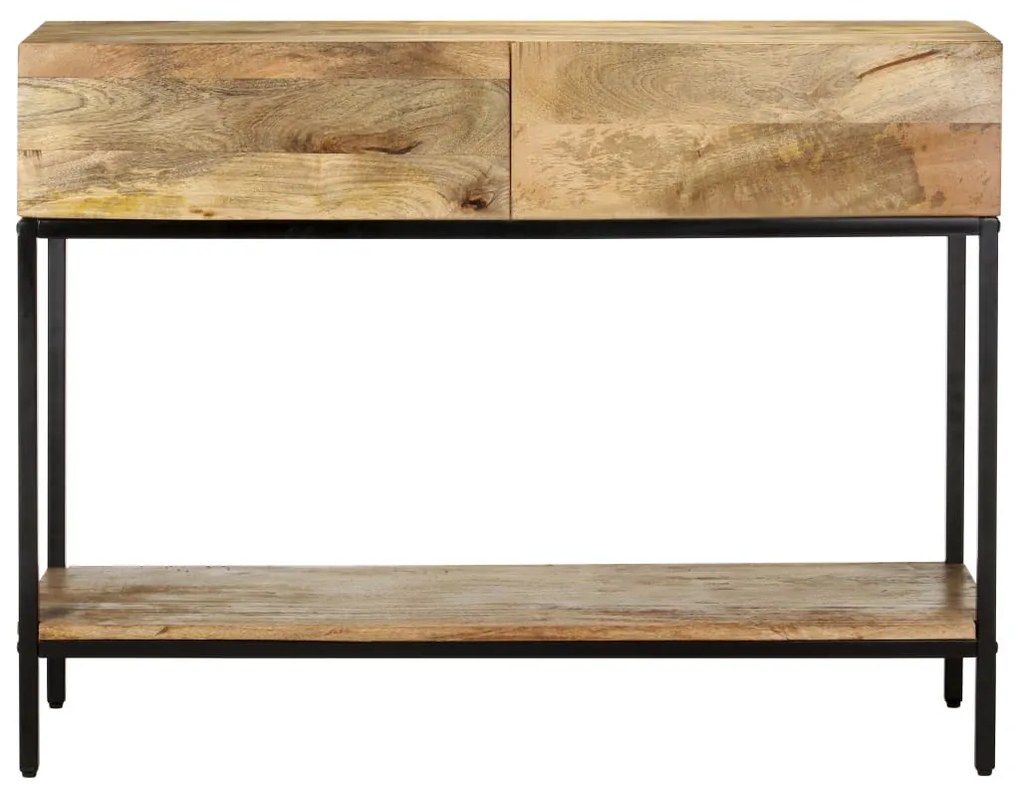 tömör mangófa tálalóasztal 100 x 35 x 76 cm