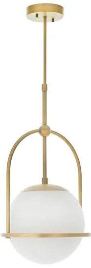 Endon 90844 - Rudas csillár ONTARIO 1xE27/10W/230V sárgaréz