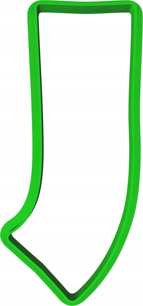 Oktató Keksz- És Mézeskalács lyukasztó J betű 8cm