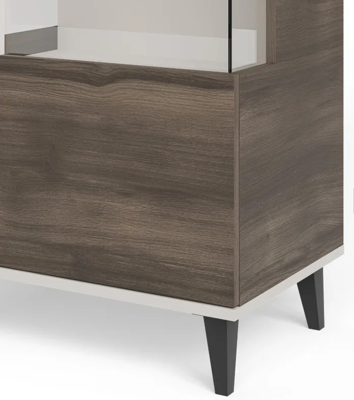 Random 2 W-1 üveges tároló kasmír/dió