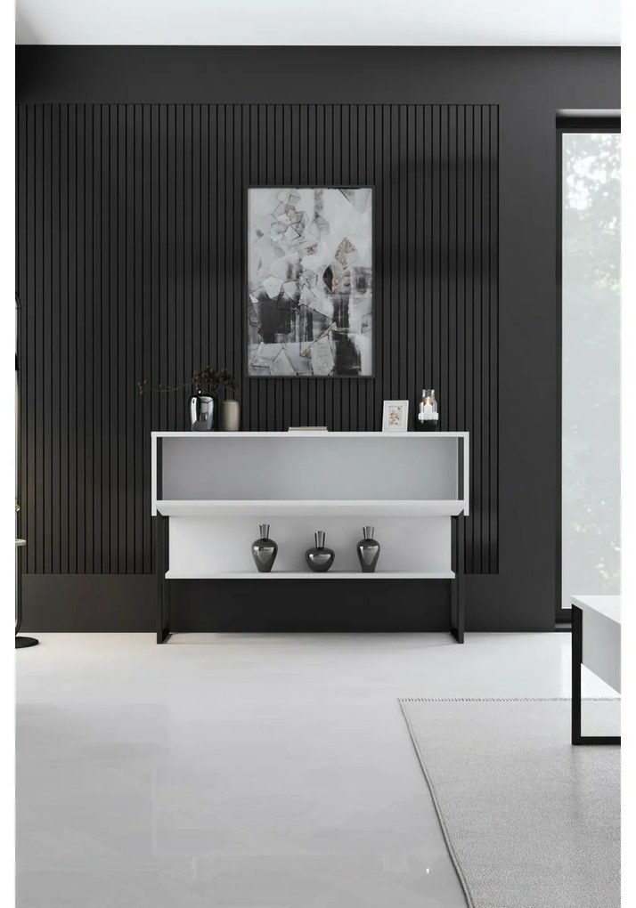 Luxe White and Black komód
