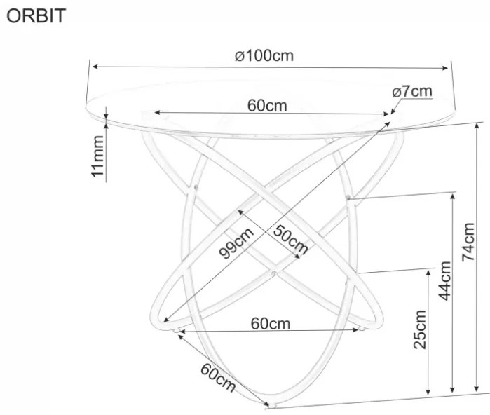 Orbit 2 személyes étkezőszett