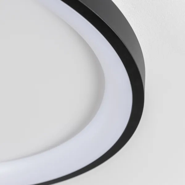 Brilagi - LED dimmelhető mennyezeti lámpatest FALCON SLIM LED/42W/230V átm. 50 cm fekete + távirányító