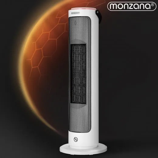 monzana® Kerámia fűtőtest 2000W - fehér