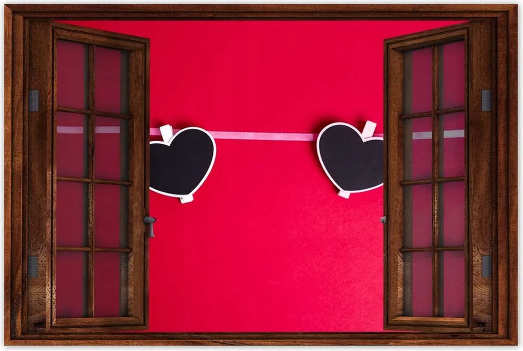 Poszterek 90x60 Nőnap Ajándék Love