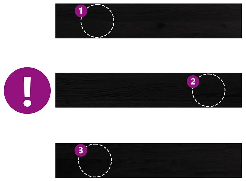 ablakpárkányok 2 db sötétbarna 80x15x2 cm tömör fa tölgyfa