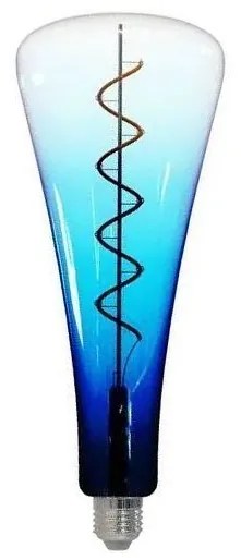 LED Izzó FILAMENT SHAPE T110 E27/5W/230V 1800K kék