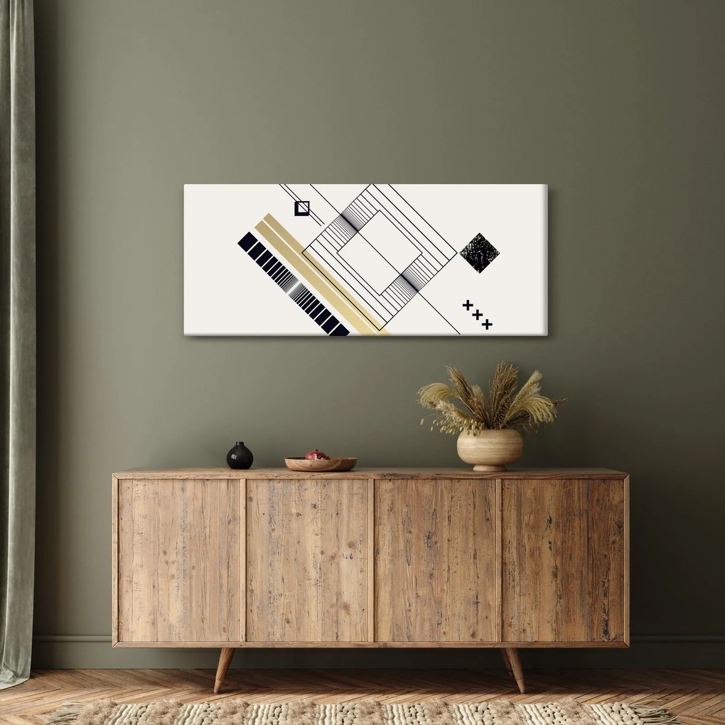 Kép - Geometriai formák N⁰6 (120x50 cm)