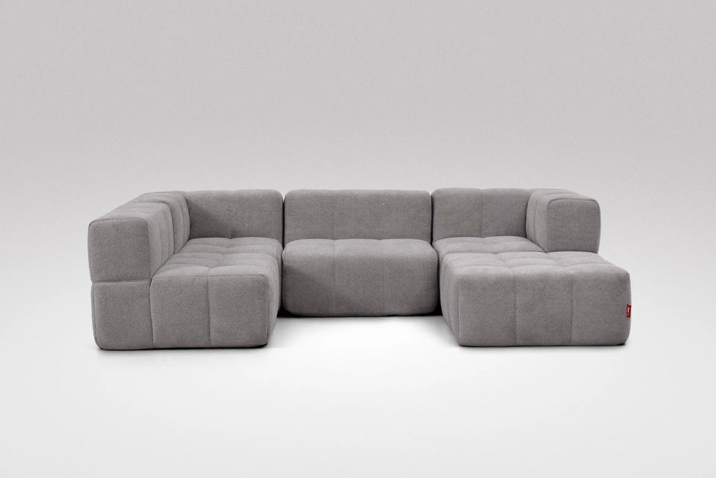 5 Teiliges Modulares Sofa – Grau