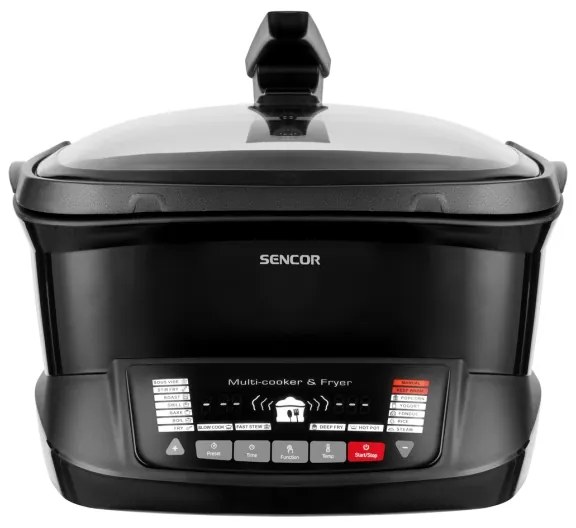 Sencor - Többfunkciós serpenyő tartozékokkal 1800W/230V 18 funkciós 4,8l