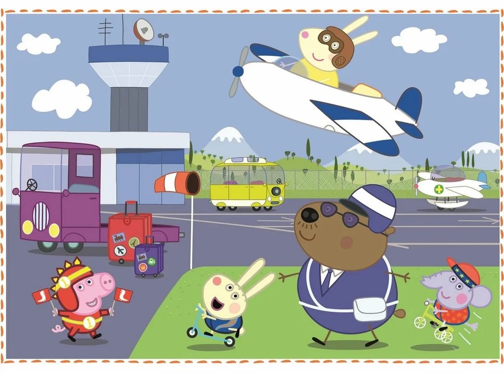 Trefl Puzzle Peppa Malac: Ünnepi emlékek, 4in1