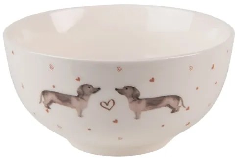 Tacskó mintás porcelán tálka 500 ml