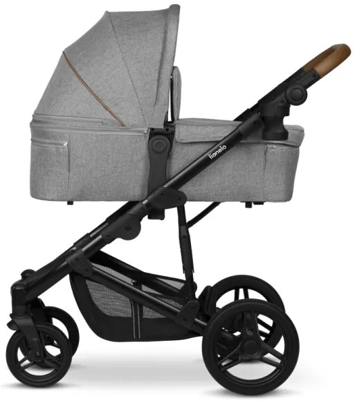 Lionelo - MARI TOUR kombinált 2 az 1-ben babakocsi Grey Stone