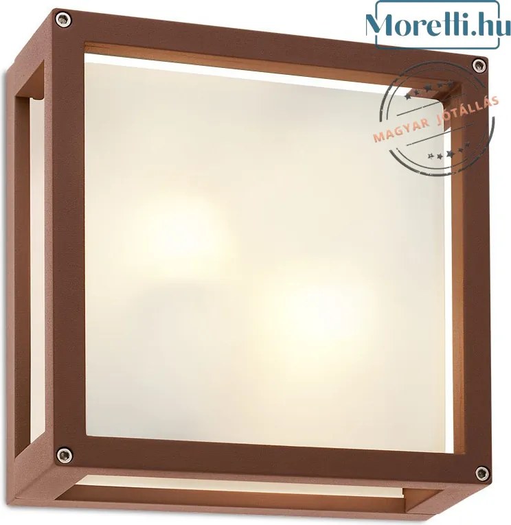 Kültéri Fali Lámpa Rozsda BRICK REDO 9893