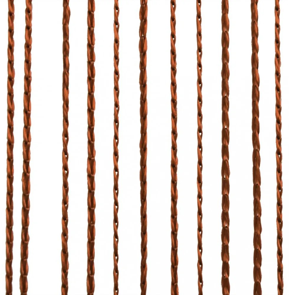 2 db barna zsinórfüggöny 140 x 250 cm
